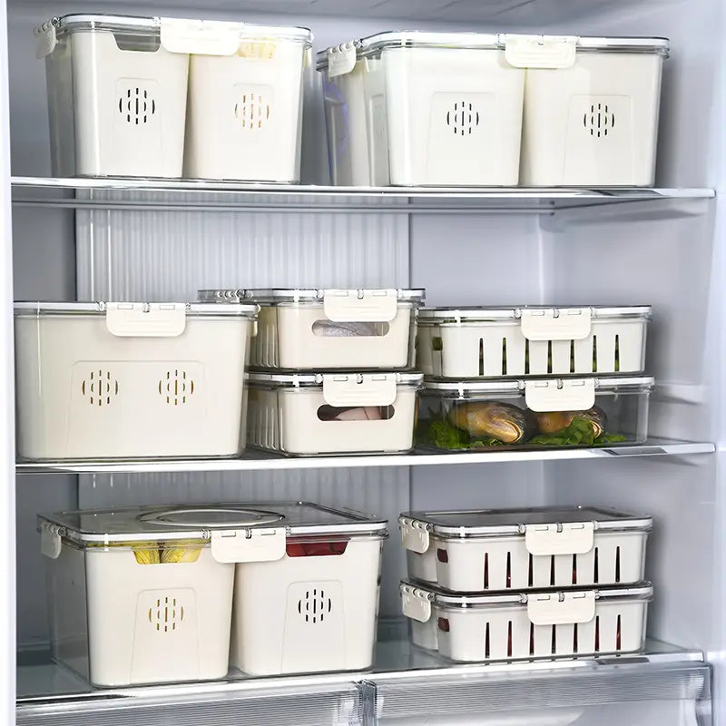 4 Compartment Fridge Storage