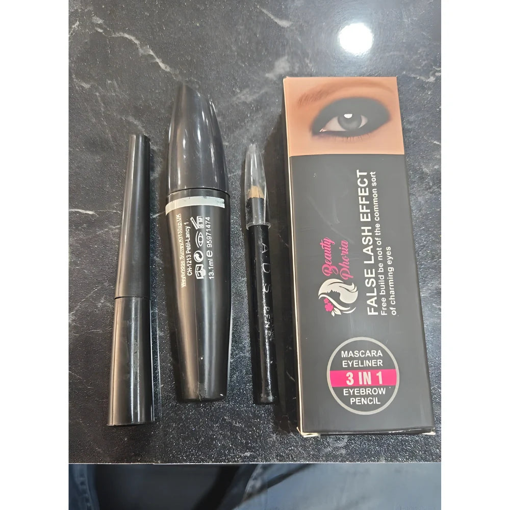 3-in-1 Waterproof Mascara Liner