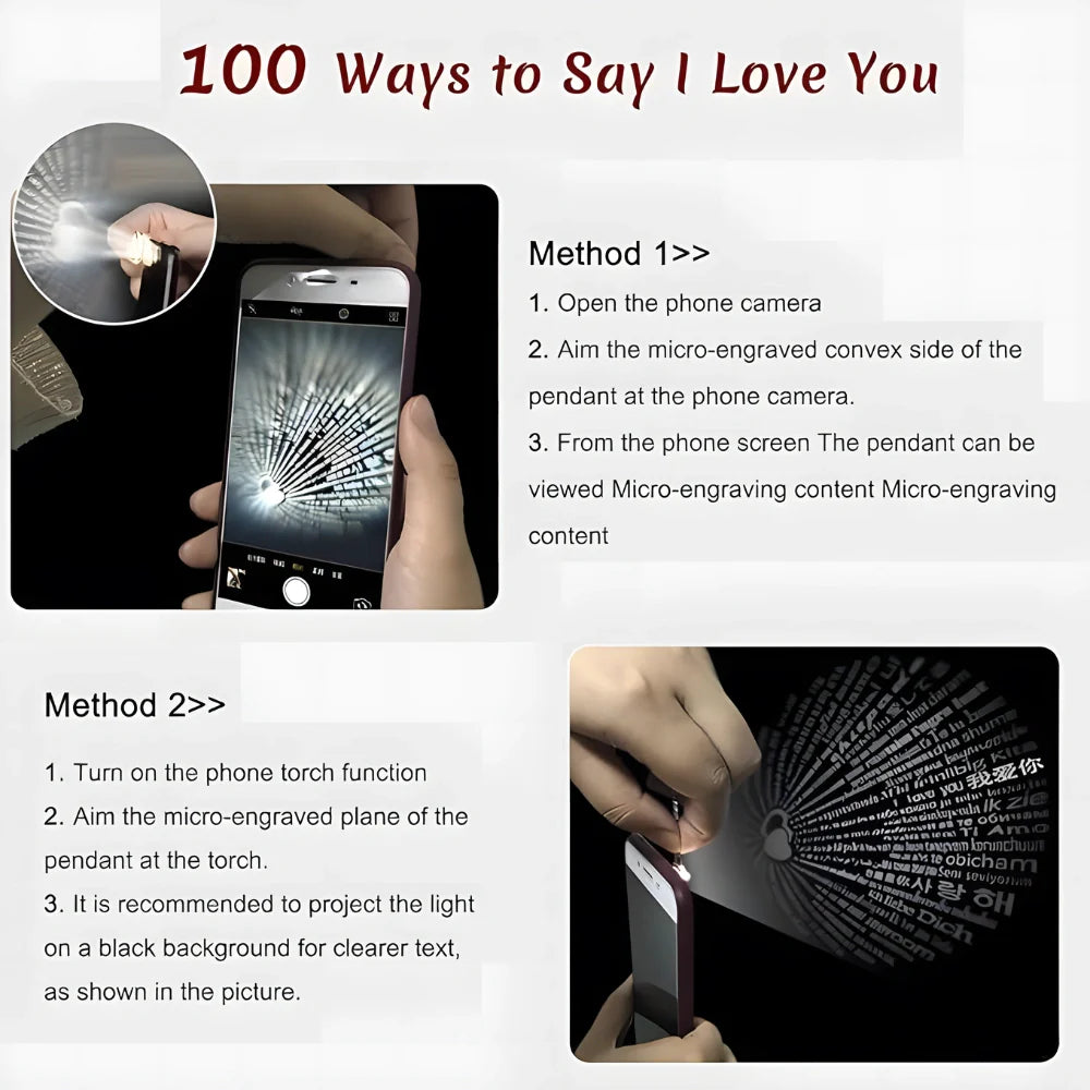 100 Languages Love Ring