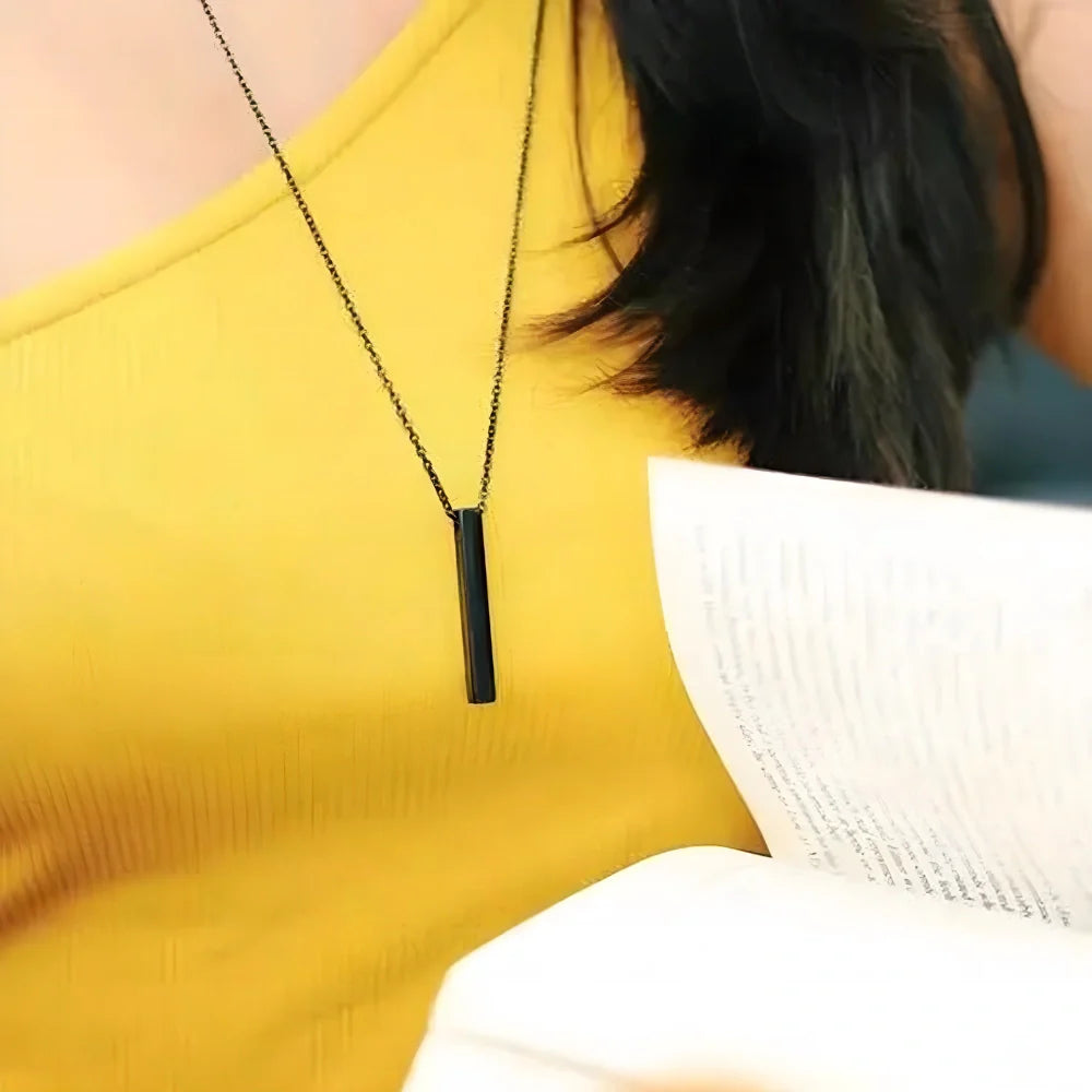 3D Bar Pendant Set