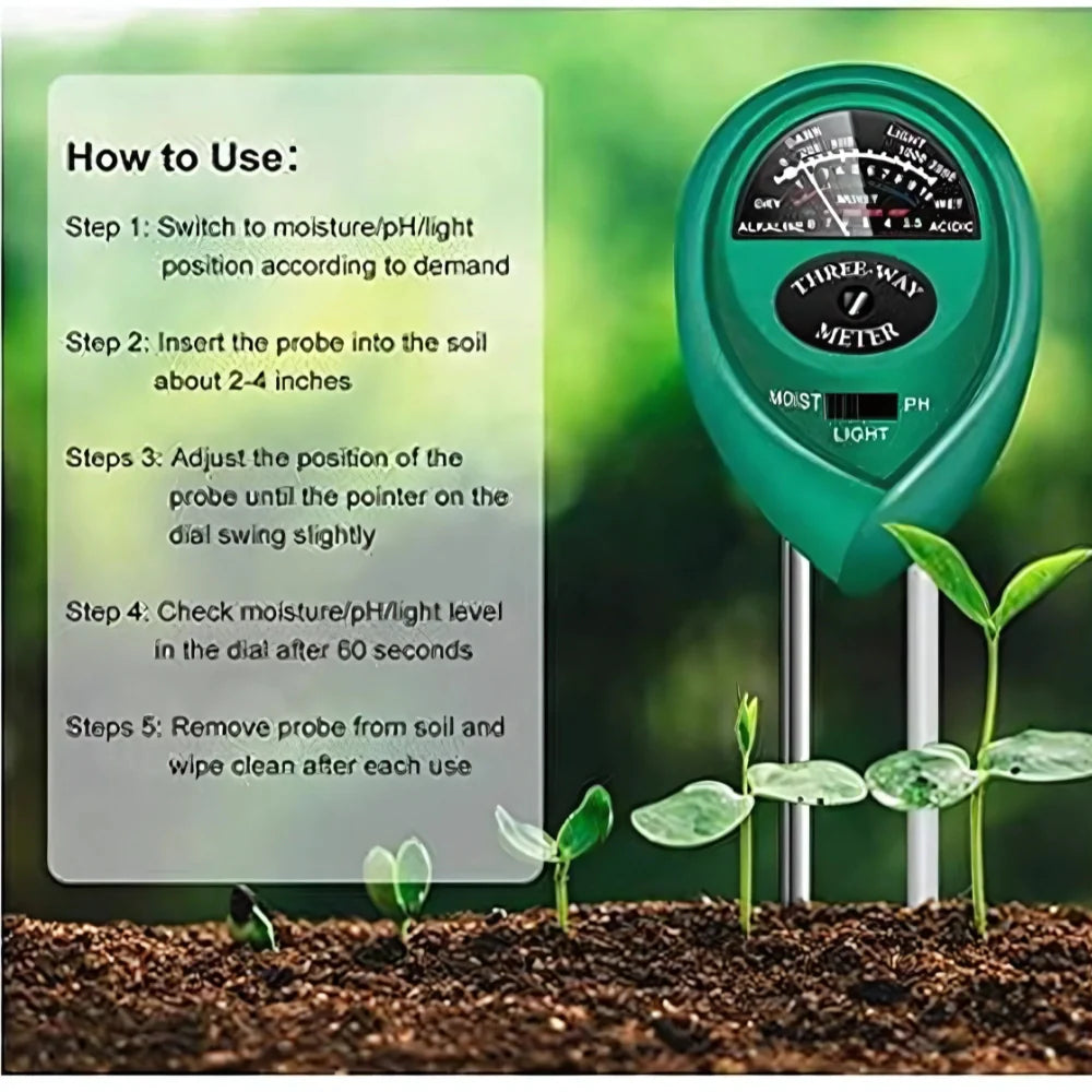 3-in-1 Soil Tester