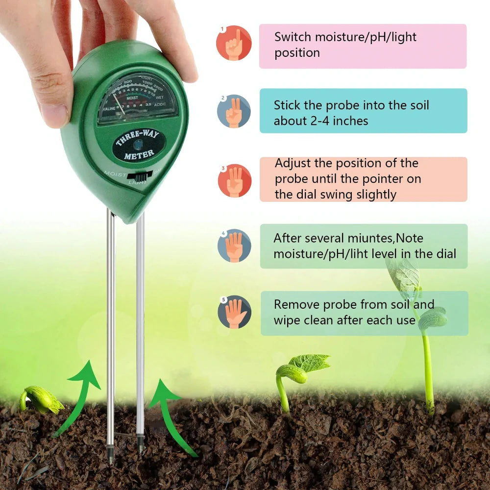 3-in-1 Soil Tester