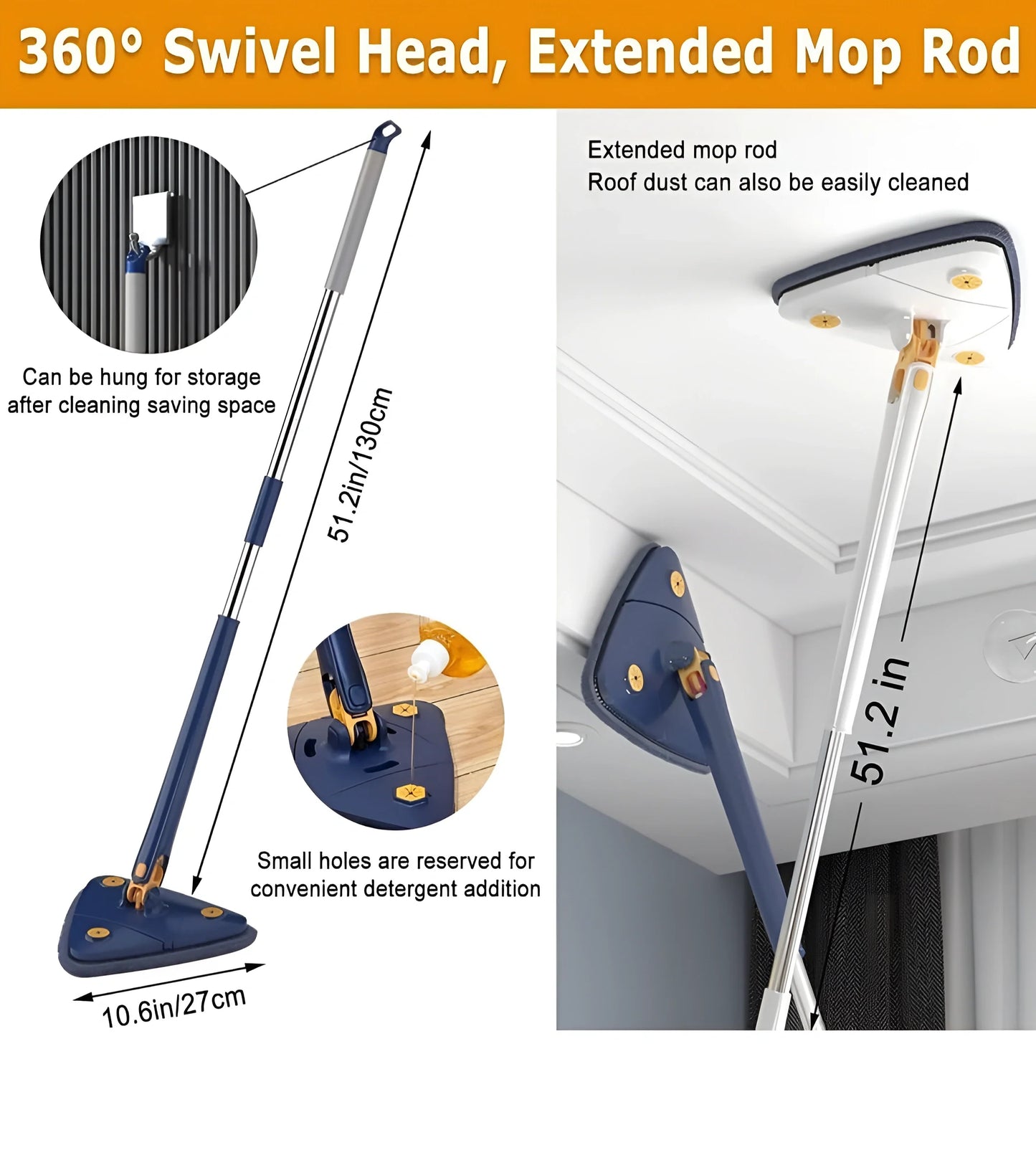 360° Spin Cleaning Mop