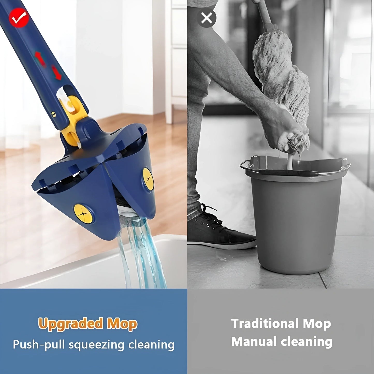 360° Spin Cleaning Mop
