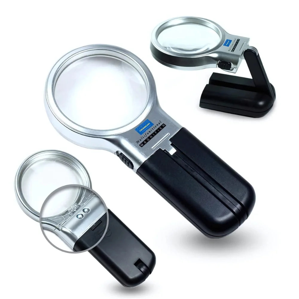 3X LED Magnifier with Light
