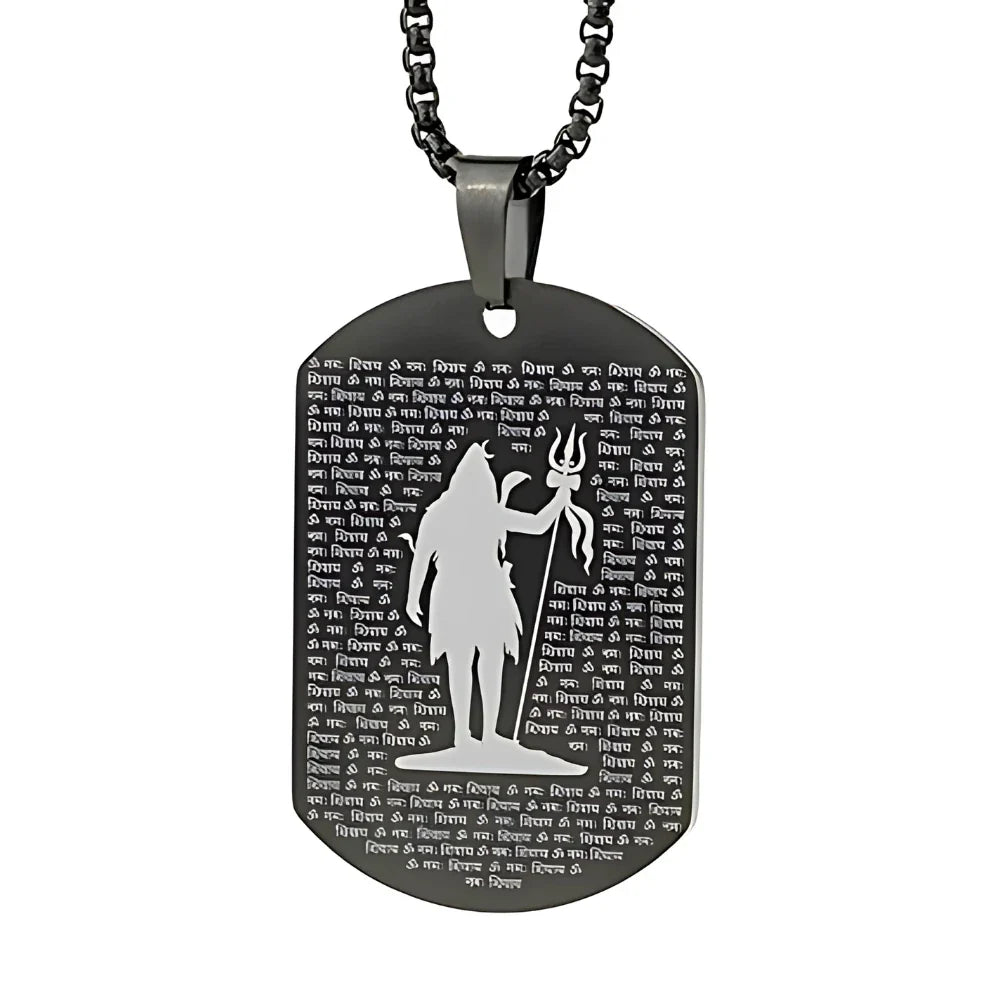 108 Om Namah Shivay Pendant Chain