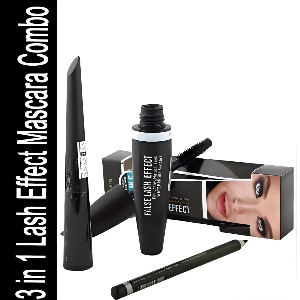 3-in-1 Waterproof Mascara Liner