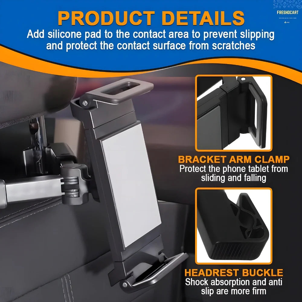 360° Car Tablet Holder