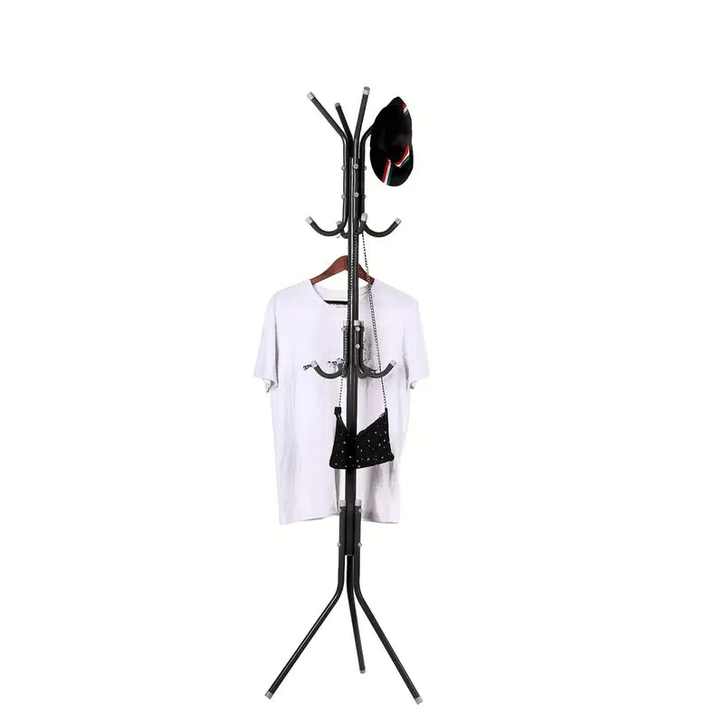 6 Hook Coat Hanger Clothes Stand Hanging