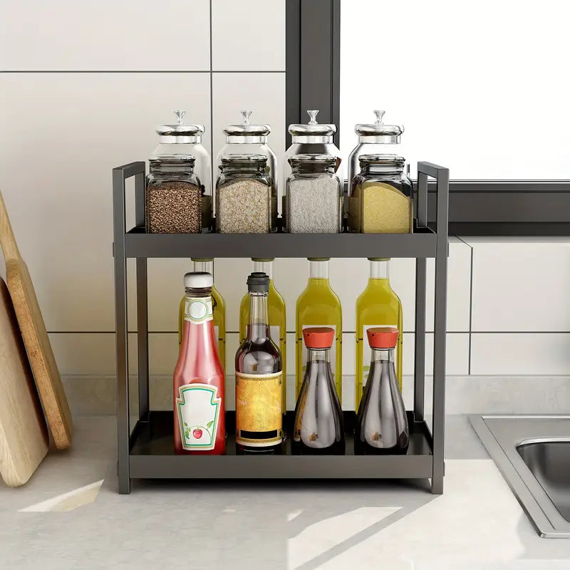 2 Tier Multipurpose Plastic Storage Organizer