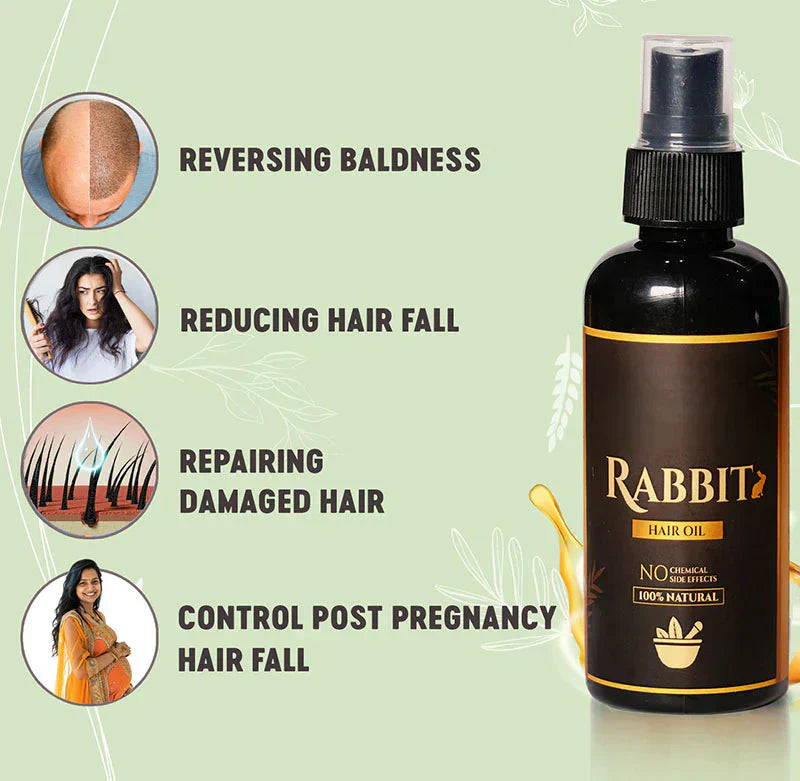 Rabbit Blood Hair Oil (BUY 1 GET 1 FREE)