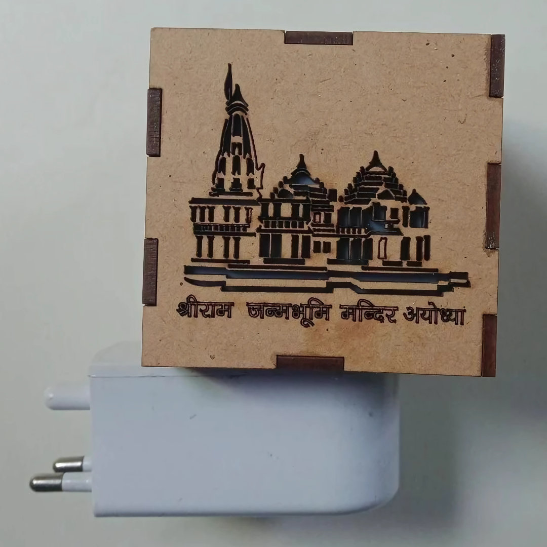 3-in-1 Ayodhya Ram Mandir Aroma Burner & Night lamp