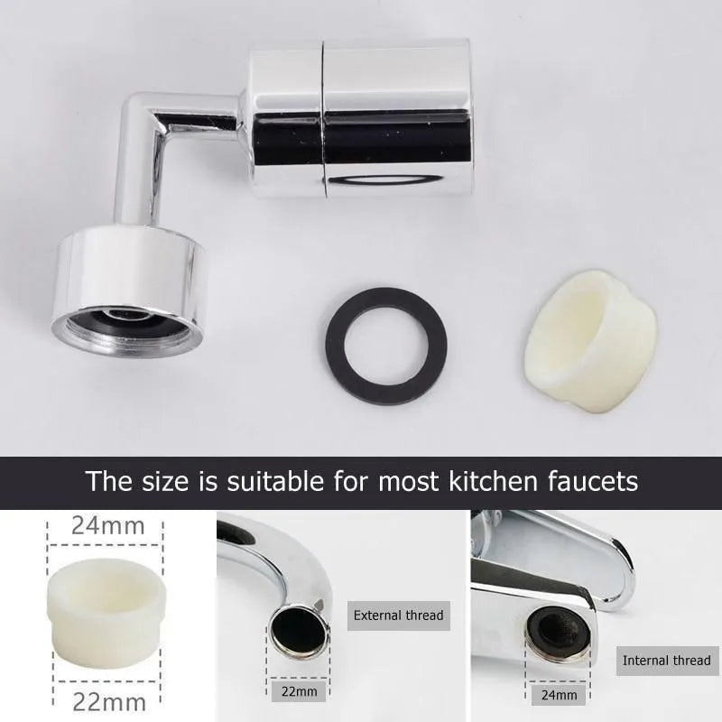 720 Degree Rotatable Spray