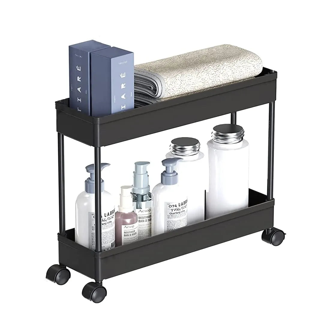 2 Tier Multipurpose Plastic Storage Organizer
