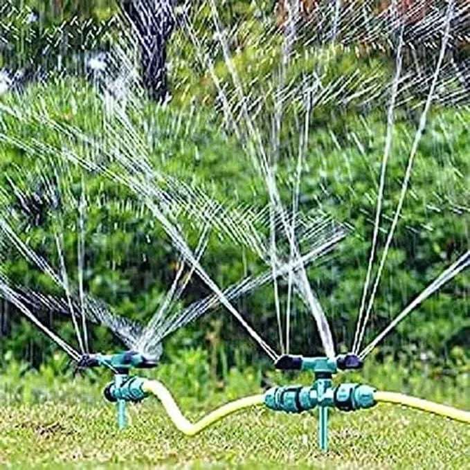 360 Rotating Garden Sprinkler Pack of 2