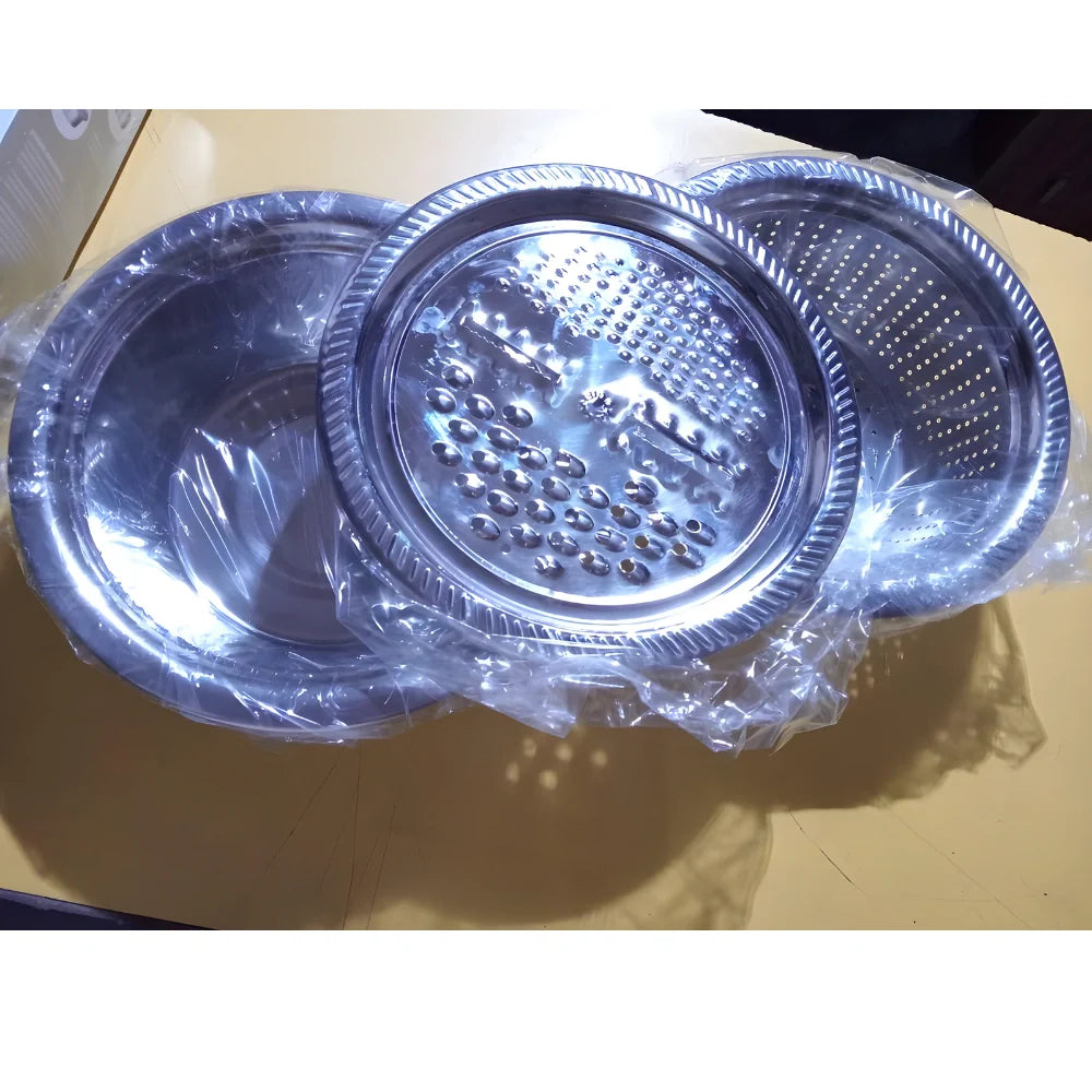 3-in-1 Grater & Colander