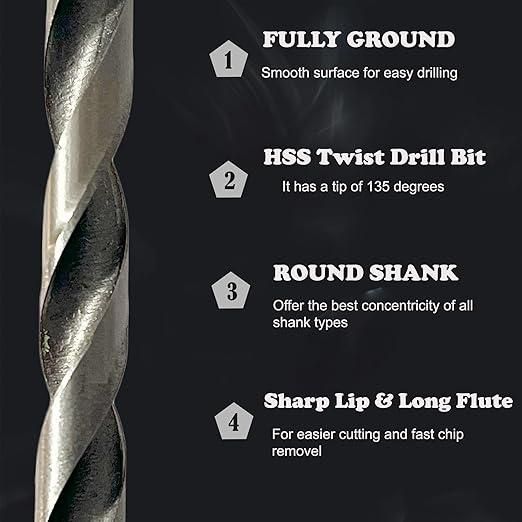 Drill Bit Set 13-Piece