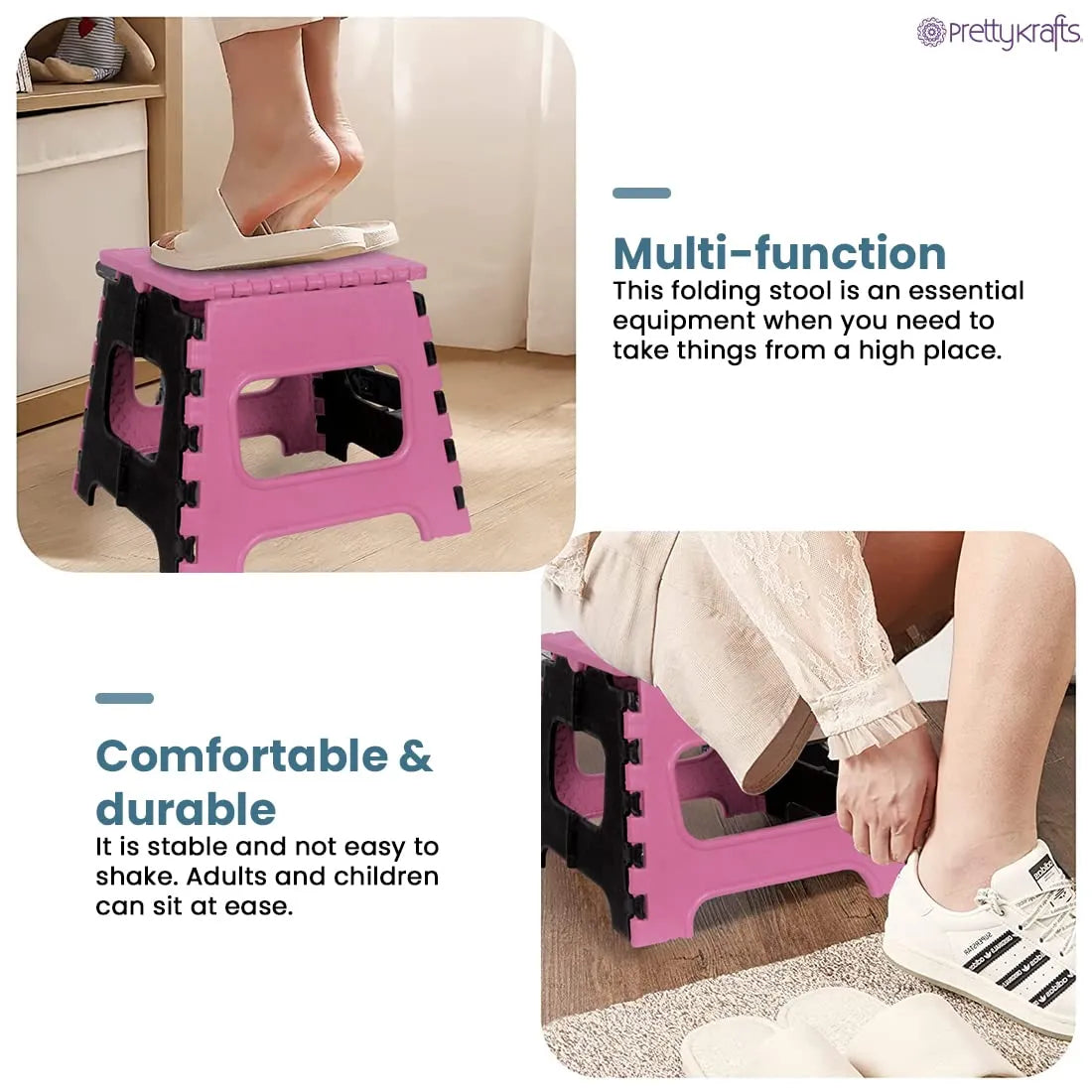 12 Inches Super Strong Folding Step Stool