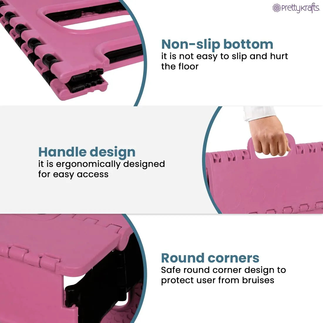 12 Inches Super Strong Folding Step Stool