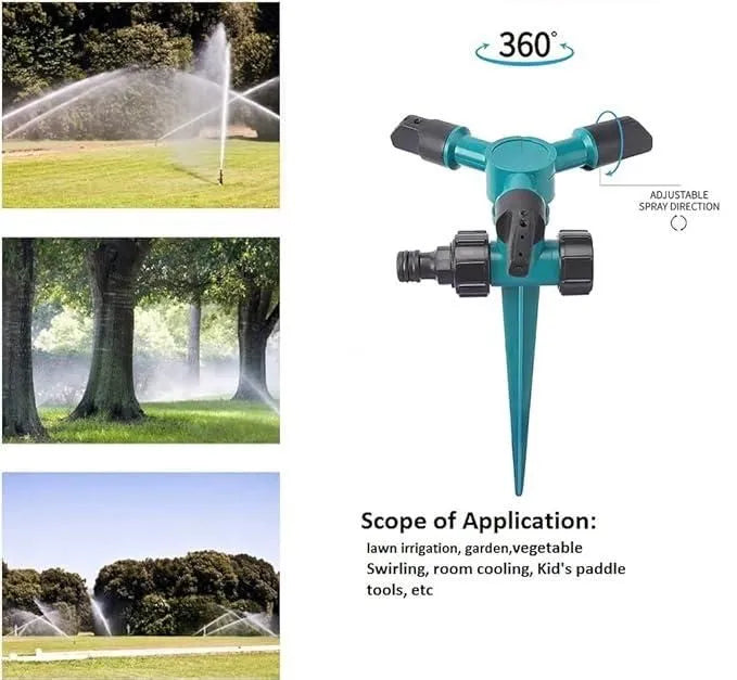 360 Rotating Garden Sprinkler Pack of 2
