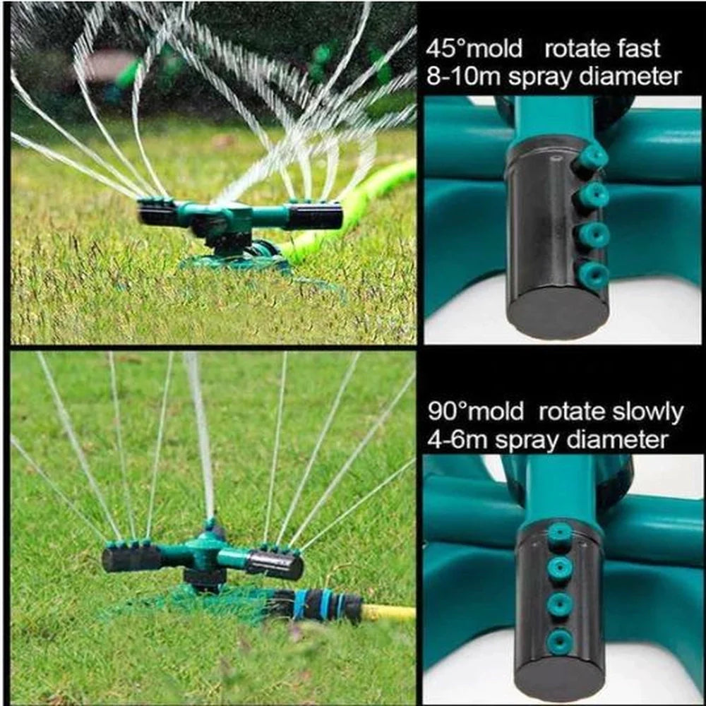 360° Rotating Lawn Sprinkler
