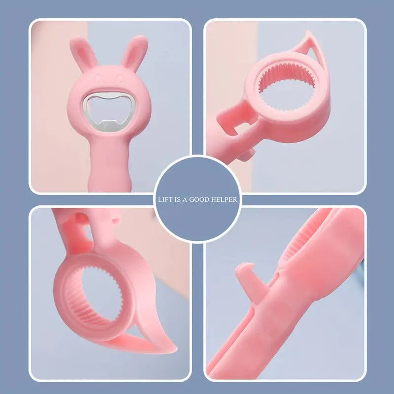 4 in 1 Very Cute Rabbit Wine Opener