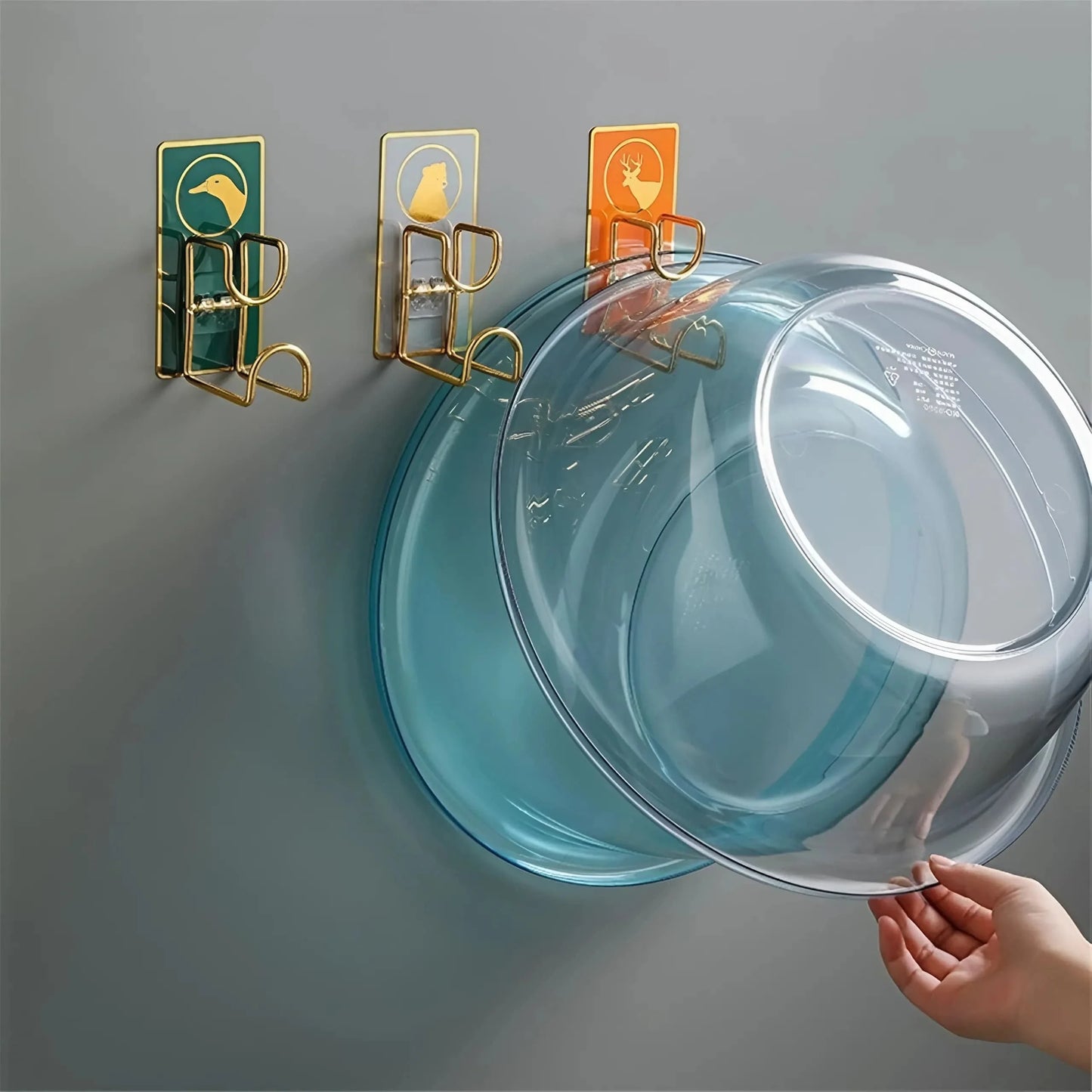 Adhesive Wall Light Hooks