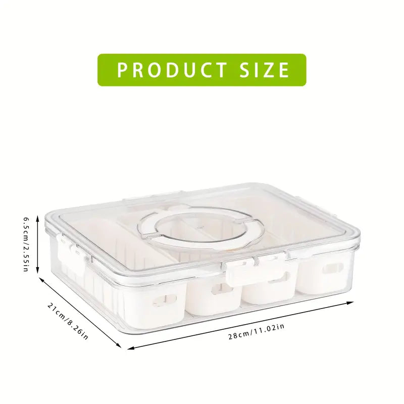 4 Compartment Fridge Storage