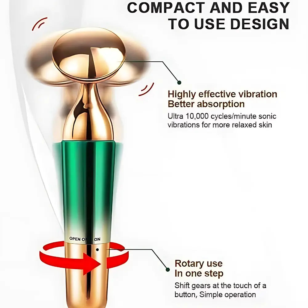 3-in-1 Massager – Spa-Like Care for Face, Eyes & Neck