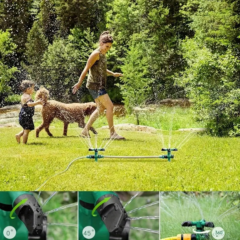360 Rotating Garden Sprinkler Pack of 2