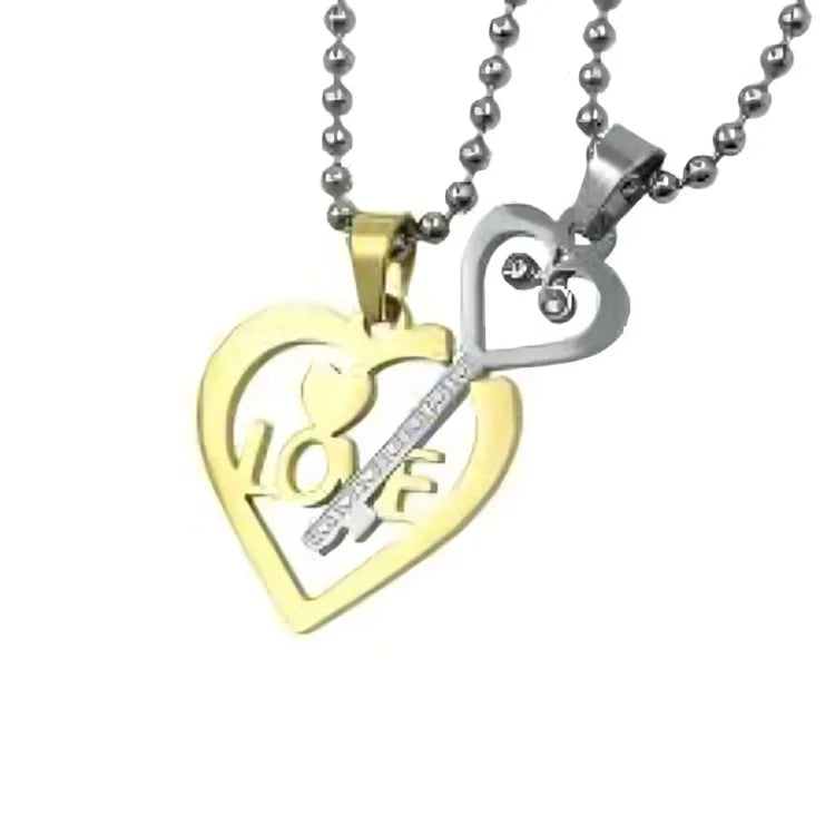 2 Piece Joining Couple Pendants