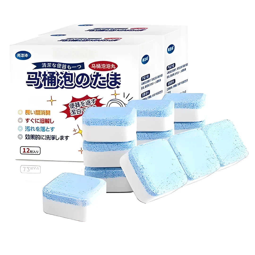 12 Pieces Toilet Bubble Tablets