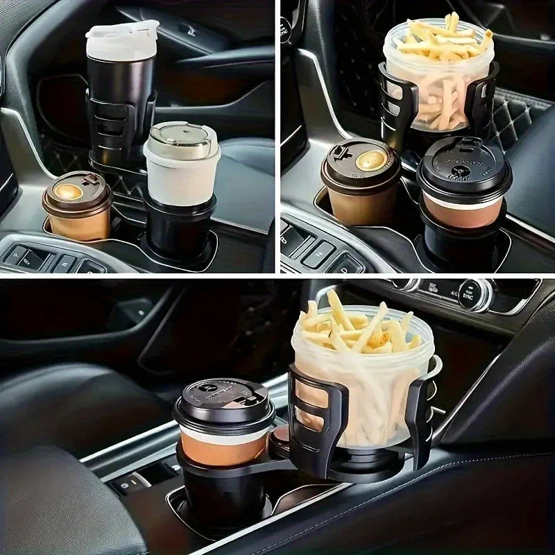 2 in 1 Multifunctional Car Drink Cup Holder Organizer