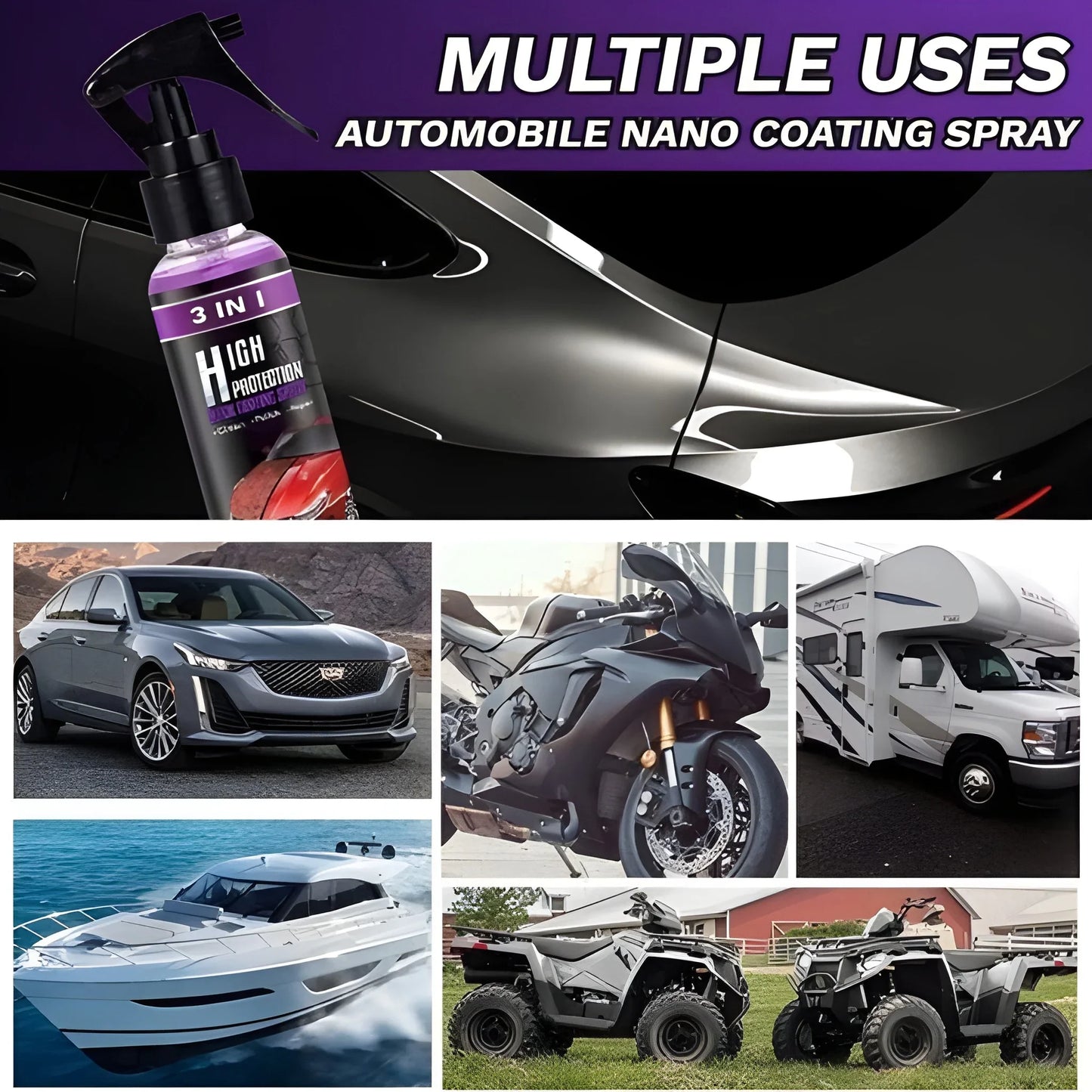 3-in-1 Ceramic Coating Spray