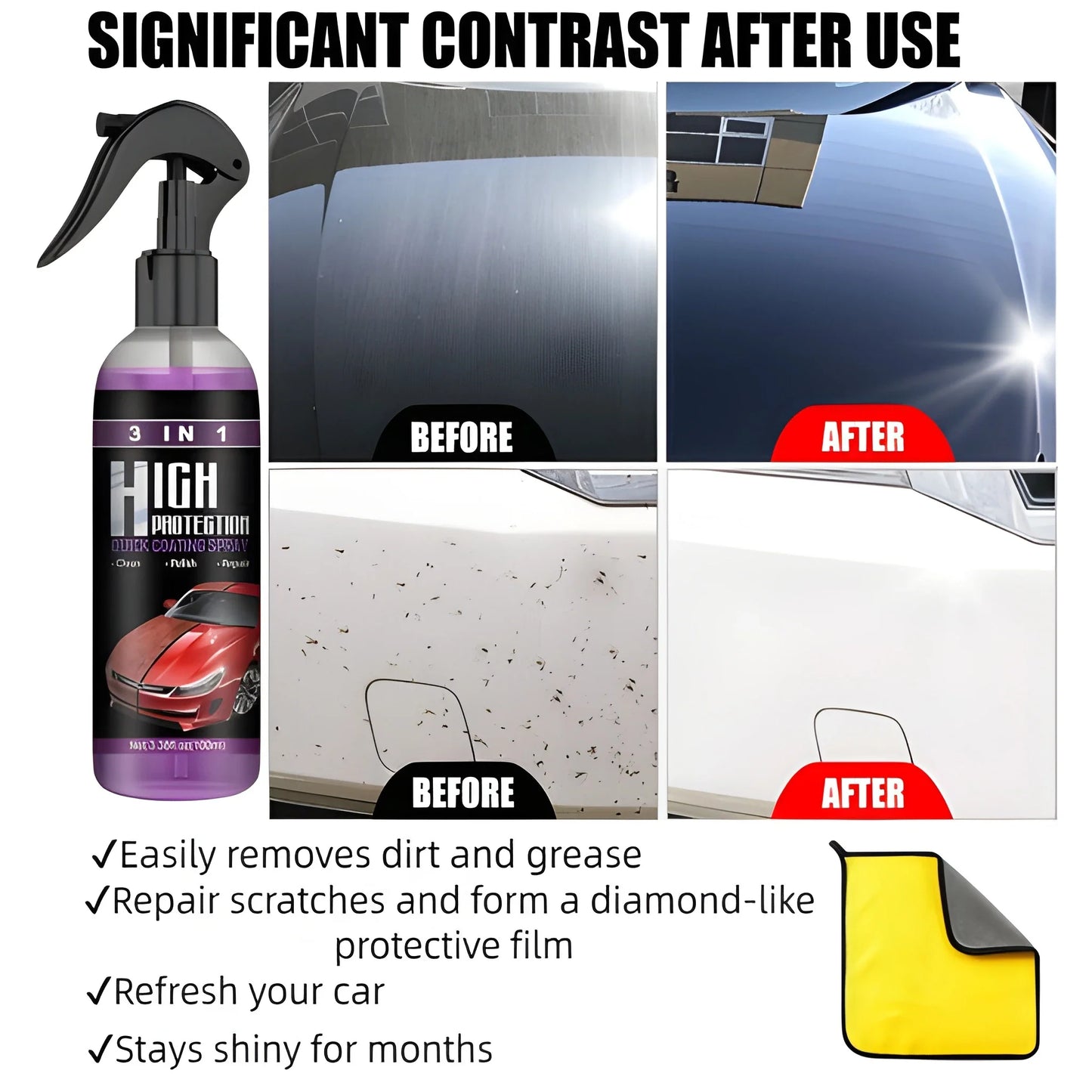3-in-1 Ceramic Coating Spray