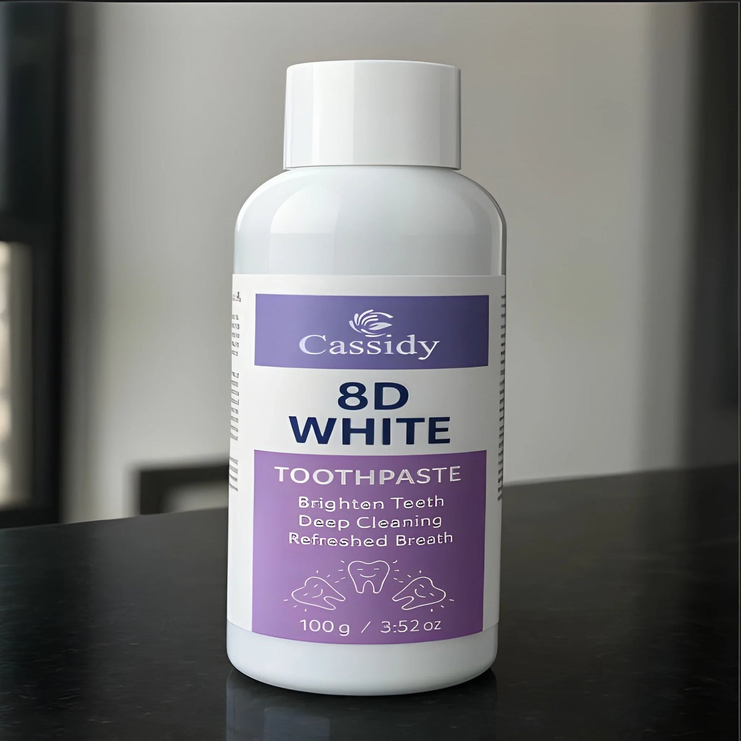 8D Whitening Toothpaste Duo