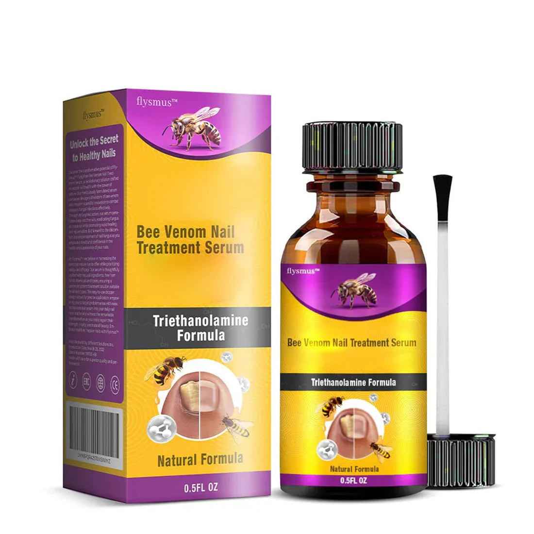 BeeVenom Nail Serum - Natural Repair & Strength for Vibrant Nails