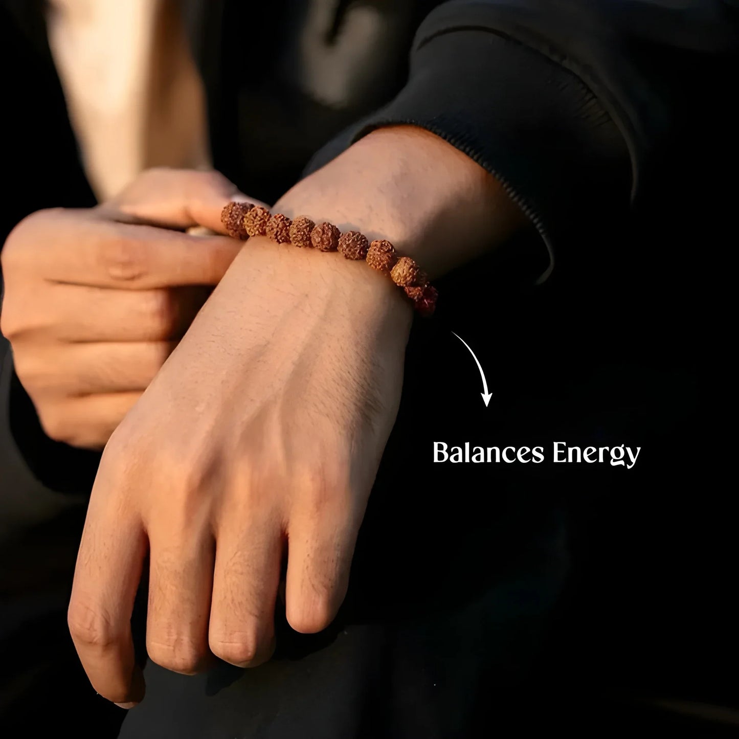 7 Mukhi Rudraksha Spiritual Bracelet
