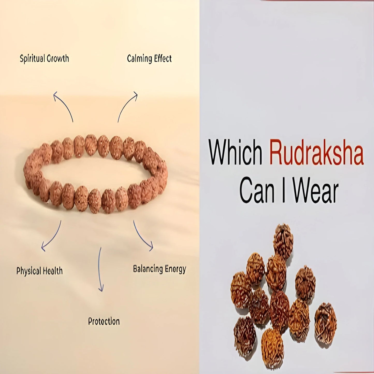 7 Mukhi Rudraksha Spiritual Bracelet