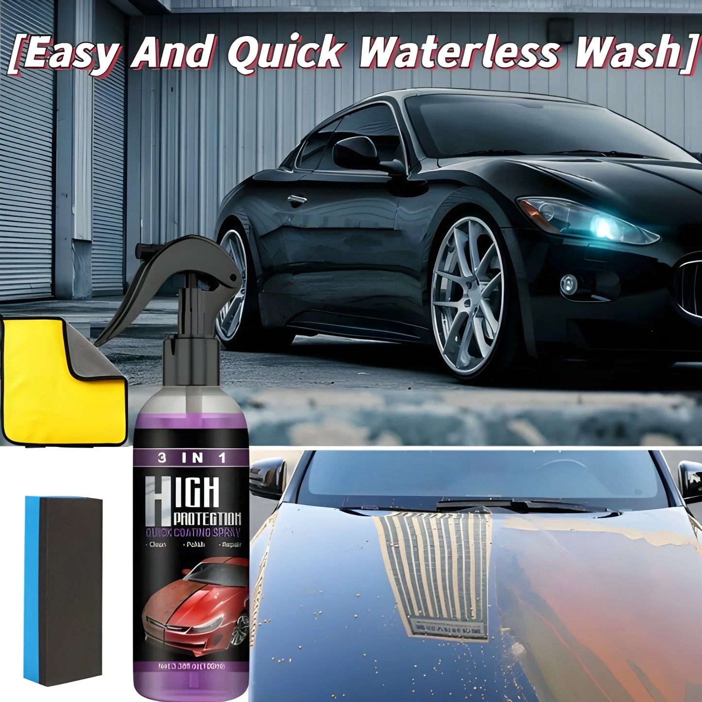 3-in-1 Ceramic Coating Spray