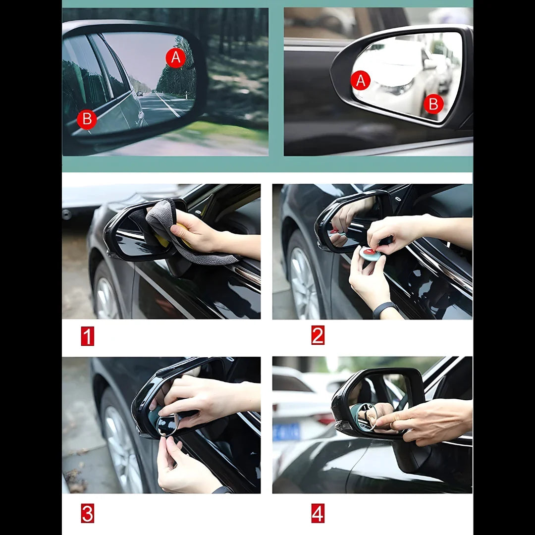 2' Round Wide Angle Blind Spot Mirror