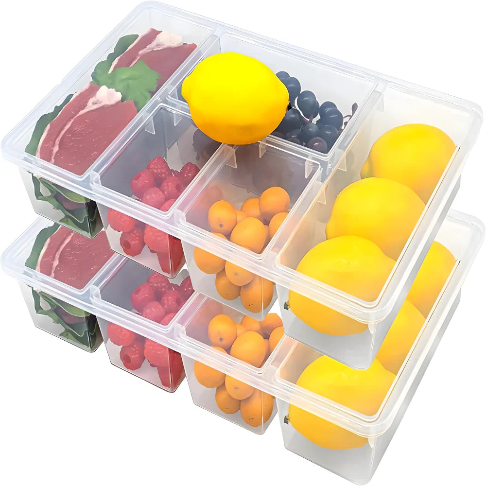 5-Compartment Fridge Organizer