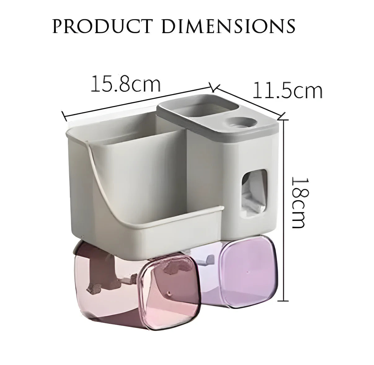 2-Tier Bathroom Organizer
