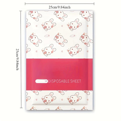 3 in 1 Disposable For Travel Printed Bed Sheet