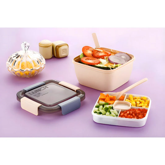 4-Compartment Lunch Box