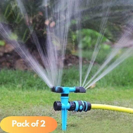 360 Rotating Garden Sprinkler Pack of 2