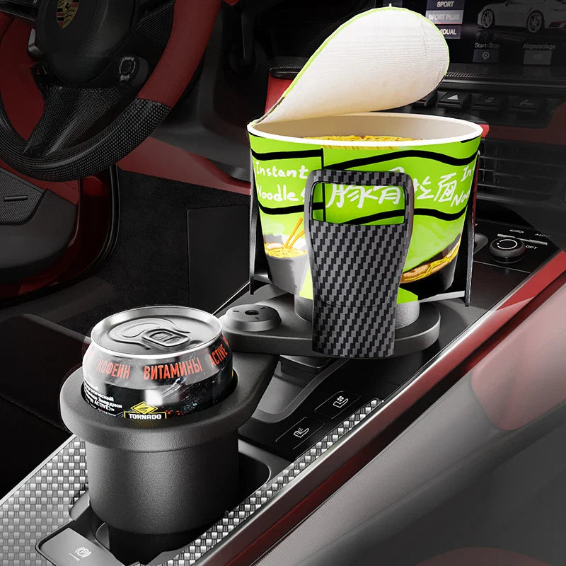 2 in 1 Multifunctional Car Drink Cup Holder Organizer