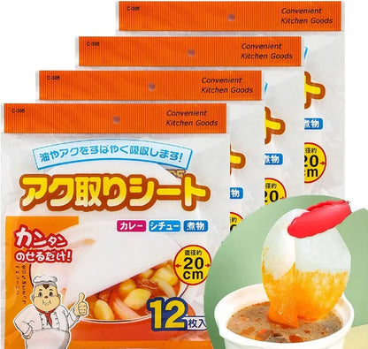 12 pcs Oil Absorption Paper