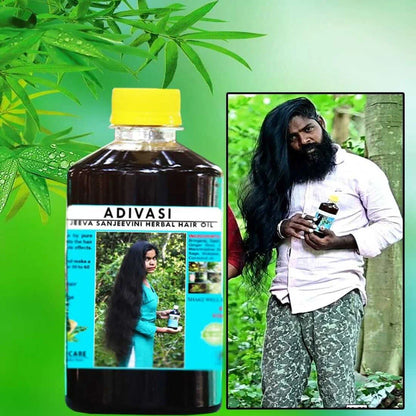 Adivasi Jeeva Sanjivani Herbal Hair Oil 125 ML (Pack of 2)