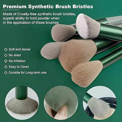 13 Pcs Makeup Brush with Pouch Set